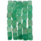 Natural Large Green Aventurine Cube Stone Beads 8x11mm 38cm/str Loose Semi Gemstone Stone Square Beads for Making Bracelets Neck