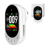 VETOUCH Plug-in Combination air Detector, 4 in 1 Combination Natural Gas and Carbon Monoxide Detector, detects CO, Gas,and Humid
