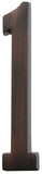 Distinctions 843255 House Adhesive Plaque Number 1, 4, Aged Bronze