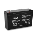 Casil 6V 12Ah Rechargeable Emergency Light Battery | Exit Sign Battery Replacement | Emergency Light Battery | 6V SLA AGM Deep C