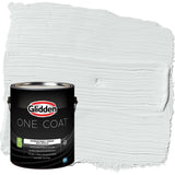 Glidden Interior Paint + Primer: Blue/Gray Glimpse, One Coat, Semi-Gloss, 1-Gallon