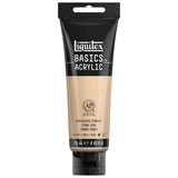 Liquitex BASICS Acrylic Paint, 118ml (4oz) Tube, Unbleached Titanium