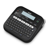 Brother Ptouch, PTD210, EasytoUse Label Maker, OneTouch Keys, Multiple Font Styles, 27 UserFriendly Templates, White, Gray/