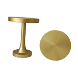 ECOMISTIQ 2Pcs Curtain Holdbacks Wall Mounted Premium Stylish for Office Bedroom Hotel Gold | Window Treatment Hardware Treatmen