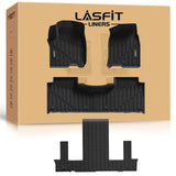 LASFIT Floor Mats for Chevrolet Chevy Tahoe/GMC Yukon & Yukon Denali/Cadillac Escalade 2021-2025 & 7 Seats (Not Fit 8 Seats), Al