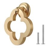 MIWUMI Gold Cabinet Knobs, Zinc Alloy Cupboard Drawer Knobs With Screws for Dresser (16)