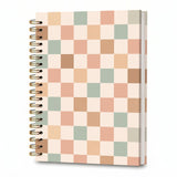ATJFKIXL Decorative Spiral Notebook Journal, A5 College Ruled 120 Pages, TwinWire Notebook for School Supplies and Daily Notes