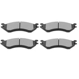 SCITOO Disc Brake Pads Kits D1077-7865 Semi Metallic Rear Brake Pads Set Fit For Dodge For Ram 1500 2004-2008,For Dodge For Ram