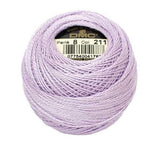 DMC 116 8211 Pearl Cotton Thread Balls, Light Lavender, Size 8