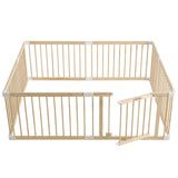 HARPPA Baby Gate Playpen Baby Fence for Babies and Toddlers Play Yards for Play Area (71.5x79.5x24 inches)