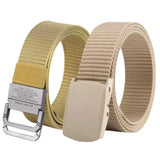 Niddleman Tactical Belt, Military Grade Nylon Belt With QuickRelease Buckle, Army Beige, Adjustable To Formal & Casual Wear(Pac