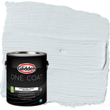 Glidden Interior Paint + Primer: Blue/Blue Smoke, One Coat, Semi-Gloss, 1-Gallon
