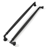 khtumeware 1 Pack Appliance Pull 12 Inch(305mm) Matte Black Cabinet Pulls Heavy Duty Solid Cabinet Handles Kitchen Cabinet Hardw
