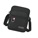 Calandis Men Shoulder Bag Fashionable Zipper Crossbody Bag For Walking Workout Biking Black | Backpacks, Bags & Briefcases | Men