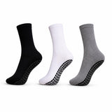 Deadstck Pilates Grip Socks For Women & Men | AntiSlip Silicone Grip Socks | Soft Combed Cotton NonSkid Socks For Pilates, Yog