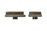 Shepherd Hardware 9936 Nail On Furniture Glides with Felt Pads, 1Inch and 11/2Inch, 20Count, Almond