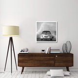 Ocean Waves Breaking On Vintage Beauties (Bw Detail 2)-Paper Art-32,,X32,,
