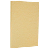 JAM PAPER Legal Parchment 65lb Cardstock - 8.5 x 14 Coverstock - 176 GSM - Antique Gold Recycled - 50 Sheets/Pack