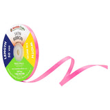 Mandala Crafts Pink Satin Ribbon for Crafts - 50 Yards 1/4 Inch Wide Fabric Ribbons for Gift Wrapping, Flower Bouquets, Hair Bow