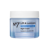 No7 Lift & Luminate Triple Action Night Cream, 1.7 Fl Oz