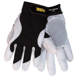 Airgas 1470XL Tillman TrueFit Premium Mechanic Glove, Black/White, X-Large