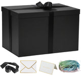 YINUOYOUJIA Extra Large Gift Box,17x11x11 inches White Gift Boxes with Lids for Presents,11-inch Deep Gift Box for Wrapping Gift