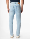 Inkd Men'S Contrast Stitch Stretchable Regular Fit Jeans,Frosty Glacial,Frosty Glacial,32