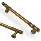 Asidrama 30 Pack 5 Inch(128mm) Antique Brass Cabinet pulls Kitchen Cabinet Handles, Cabinet Pulls Kitchen Cabinet Hardware for C
