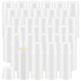Teenyyou 30 Pcs 60ml/2oz Empty Deodorant Containers Twist Up Filling Bottle Refillable Plastic Deodorant Holder Tube for Homemad