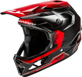 Fly Racing Rayce MTB/BMX Bicycle Helmet (Black/Red, Large)