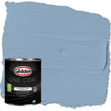 Glidden Interior Paint + Primer: Blue/Kaleidoscope, One Coat, Eggshell, 1-Quart