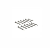 M-D Building Floor Metal Screw Nails, Silver, 1-1/4in, 12ct Pack