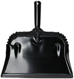 Fulton 182B20PK 71/2 x 123/4 Dustpan Steel, Black