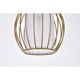 Living District Indoor Modern Home Decorative Bright Ceiling Miya 1 Light Brass Pendant