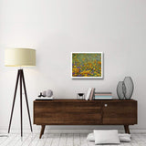 California Poppy And Desert Bluebell Flowers, Antelope Valley, California-Paper Art-26,,X22,,