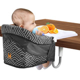 MTWML Hook On High Chair with Tray,Portable Baby High Chair That Attaches to Table,Clip On Fast Table Seat for Babies and Toddle