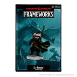 D&D Frameworks: Elf Ranger Male Unpainted and Unassembled