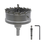 Rannb 2-29/32/74mm Carbide Hole Saw Hole Cutter Tool Hole Opener for Stainless Steel Metal Plate