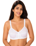 Sona WomenS Bee Heart Cotton Full Coverage Non Padded Cotton Straps Bra