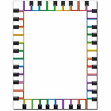 Rainbow Keyboard Letterhead Laser & Inkjet Printer Paper, 100 pack