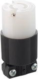 EATON Wiring CWL220C 20 Amp 250V L220 Safety Grip Connector, Black & White