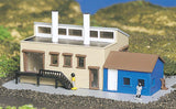 Bachmann Trains - Plasticville U.S.A. Built-Up Building - Factory - N Scale