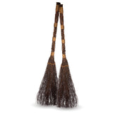 Two 36 Inch Cinnamon Twig Brooms Fall Halloween Decoration 2 Broom Package