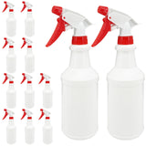 YaCCHLuu 16 Oz Spray Bottle (12 Pack),Spray Bottles for Cleaning,Reusable Empty Refillable Solutions Plastic Bottle,Spray Bottle