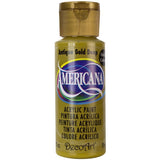 DecoArt Americana Acrylic Paint 2 OunceAntique Gold