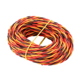 BDHI 16' 5m 3-Way Servo Wire 22awg 60 cores Twisted Cable for JR Hitec Futaba(BDHI-37)