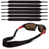 TRIUMPH VISION Floating Sunglass Straps 6 Pack Neoprene Eyewear Retainer for Men Eyeglass Holder for Kids Glasses String for Wom