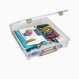 ArtBin Super Satchel 1 Compartment Box Clear Craft Organizer Storage Case