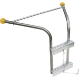Tie Down Roof Zone Height Adjustable Roofing Standoff Safety Ladder Stabilizer w/Surface Protection | Quick Connect Assembly | G