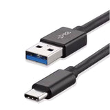 High-Speed 10Gbps USBC USB C to USB-A Data Transfer Charge Cable for Samsung T7 T9, SanDisk, Crucial X9 X6, Western Digital, SSD